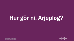 Hur gör Årets Utförarkommun?